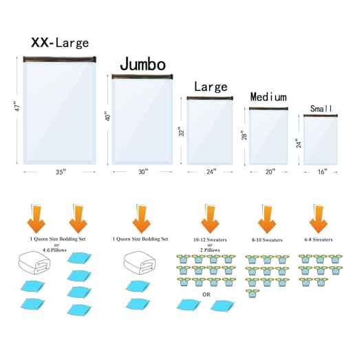 Vacuum Storage Bags (6 Count)