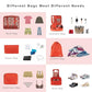 8 Set Packing Cubes Luggage Packing Organizers for Travel Accessories