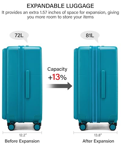 24 Inch Expandable Checked Luggage