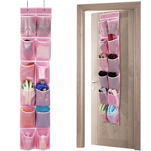 Over the Door 12 Pocket Hanging Shoe Organizer