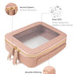Travel Clear Makeup Bag Set