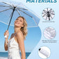 Windproof Travel Umbrellas for Rain and Sun (2 Count)