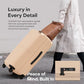 Checked Expandable Suitcase
