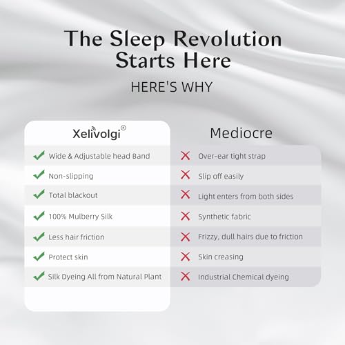Silk Sleep Mask for Women and Men