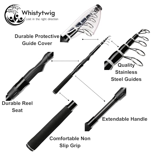 Carbon Fiber Telescopic Fishing Rod 7.2ft