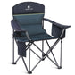 Oversized Fully Padded Camping Chairs with Lumbar Support