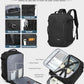 4 Piece Hardside Luggage Set with Backpack (3 Count)