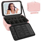Large Makeup Case with LED Mirror