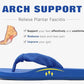 Flip Flops for Women Arch Support Summer Beach Sandals Blue Size 10