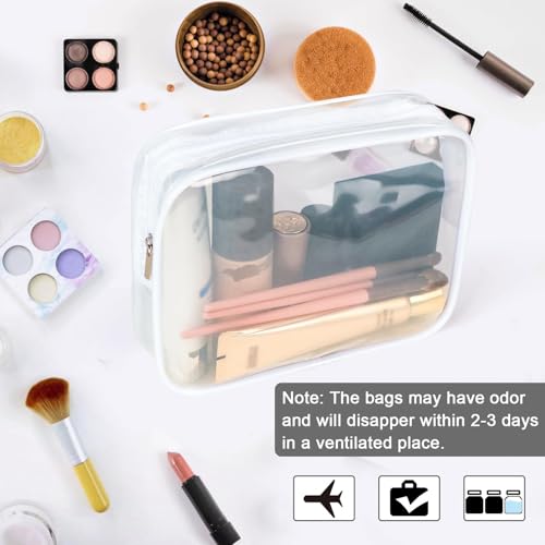 Clear Makeup Bags (6 Count)