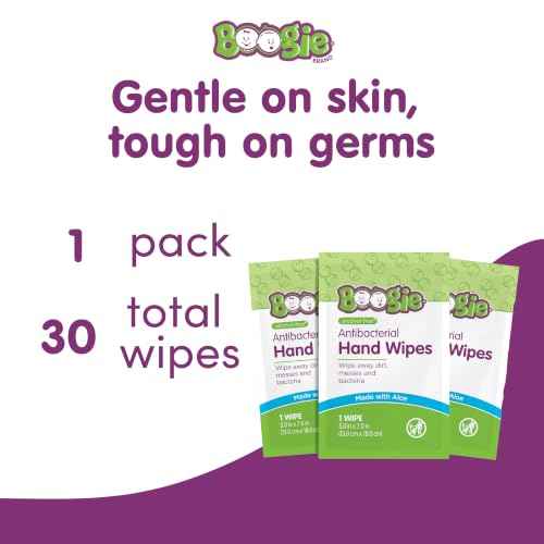 Antibacterial Hand Wipes (30 Count)