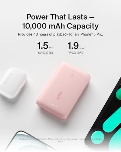 10000mAh 20W USB C Power Bank
