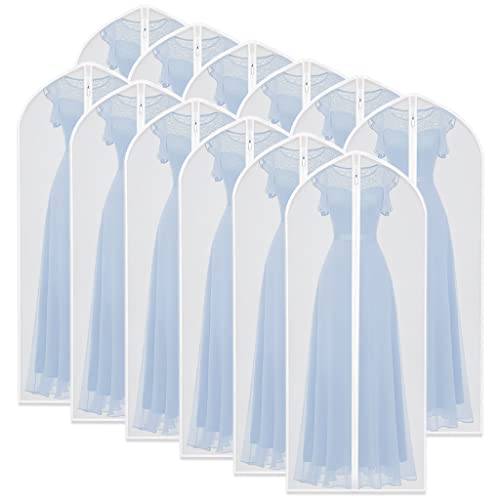 Dress Bags for Hanging Clothes (12 Count)