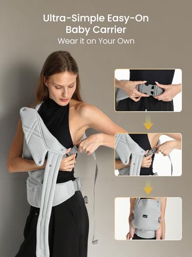 Baby Carrier Newborn to Toddler with Head Support