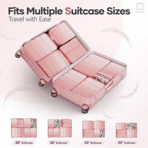 11 Set Compression Packing Cubes for Travel Essentials (11 Count)