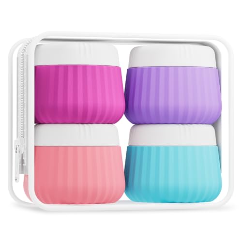 Travel Containers for Toiletries 4 Pack (4 Count)
