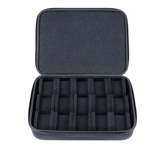 15 Slots Hard Watch Travel Case