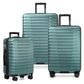 Boren Hardside Spinner Luggage With Aluminum Handle (3 Piece)