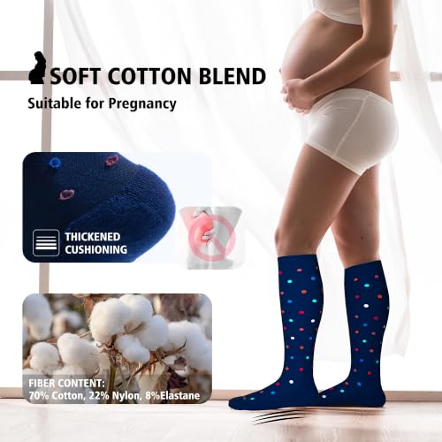 Cotton Compression Socks for Women&Men 20