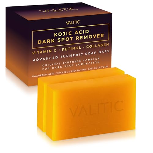 Kojic Acid Dark Spot Remover Soap Bars (7 Ounce)