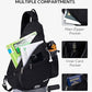 Large Sling Bag Crossbody Backpack Chest Pack for Men Women