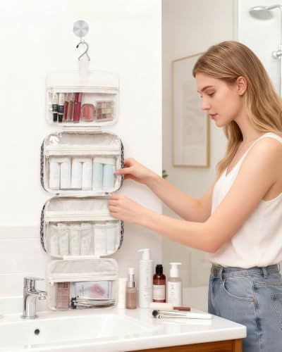 Travel Toiletry Bag for Women Large Capacity