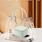 Jewelry Box Travel with Clear 6 Velvet Bags