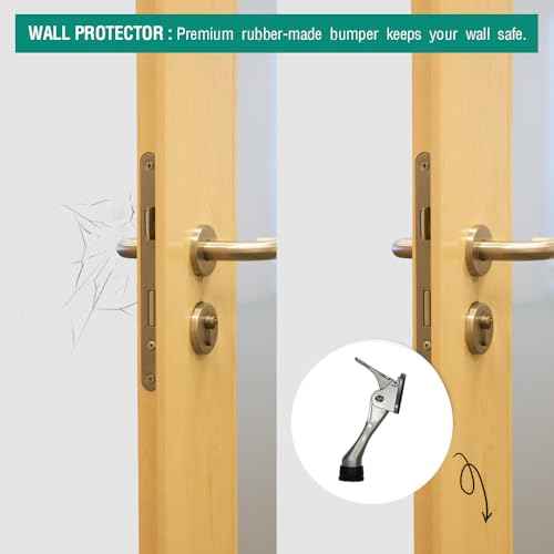 One Touch Kickdown Door Stopper