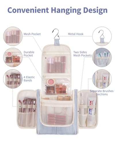 Large Hanging Travel Toiletry Bag for Women