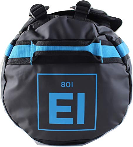 Trailhead Duffel Bag Shoulder Straps Waterproof Black