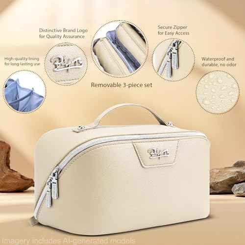 Travel Makeup Bag Cosmetic Bags for Women