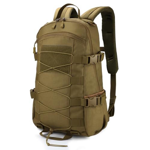 25L Hiking Backpack Small Tactical Backpack Daypack Camping Trekking Hunting Molle Pack for Men Women