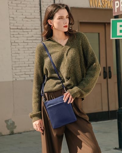 Genuine Leather Small Crossbody Bags for Women Travel Leather Purse