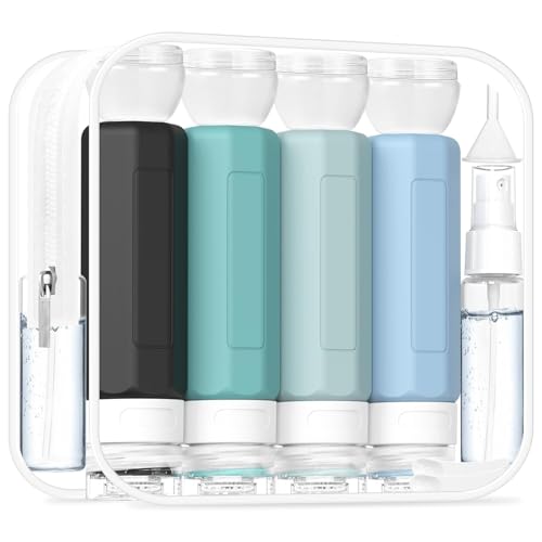 Travel Bottles for Toiletries 3oz (17 Count)
