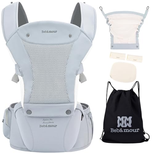 Baby Carrier with Hip Seat