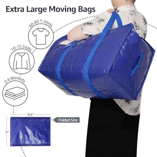 Moving Bags Heavy Duty Extra Large (6 Count)