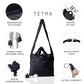 World's Most Compact Travel Tote Bag Portable Shopping Beach Market Bag