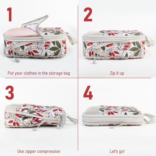 4 Set Compression Packing Cubes