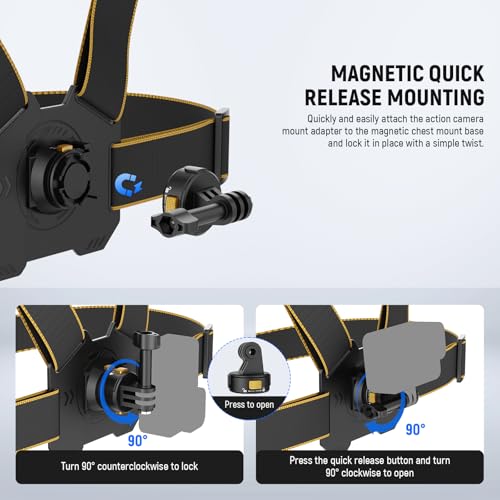 Chest Mount Harness for Action Camera