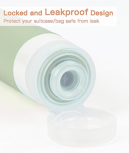 Travel Bottles for Toiletries (4 Count)