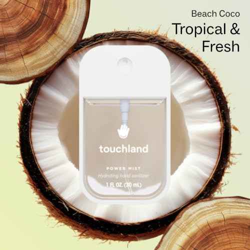 Vacation Mode Set Beach Coco Hydrating Hand Sanitizer & Case