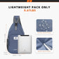 Sling Bag RFID Crossbody Sling Backpack Cross Body Shoulder Bag Travel Hiking Daypack for Women Men