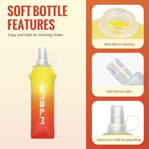 Collapsible TPU Soft Flask (2 Count)