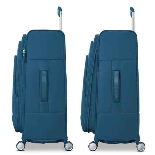 UpLIFT Lightweight Large Checked Softside Luggage with Spinner Wheels