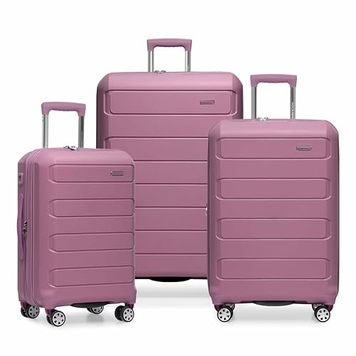 Pagosa Hardshell Expandable Luggage with Spinner Wheels (3 Piece)