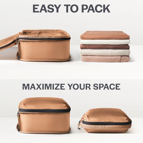 Ultralight Compression Packing Cubes for Travel (3 Count)