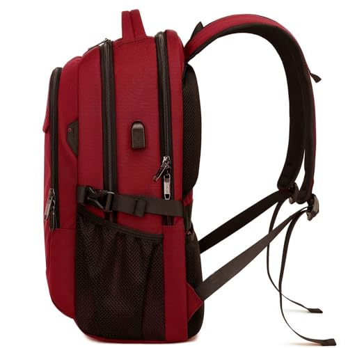 17 Inch Laptop Backpack for Travel Water Resistant College Backpack for Women Laptop Bag with USB Charging Port