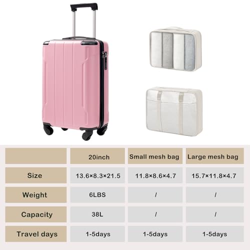 Carry on Luggage Set (3 Count)