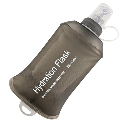 250ml Soft Flask TPU Foldable Running Hydration Flask