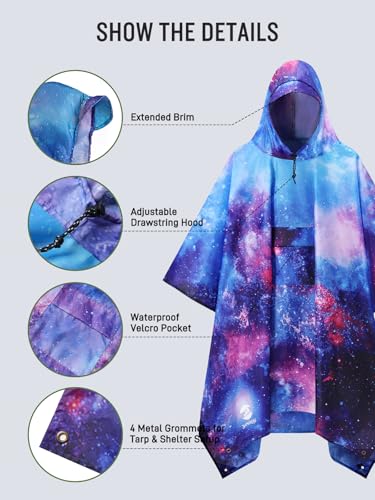 Double Layer Rain Poncho